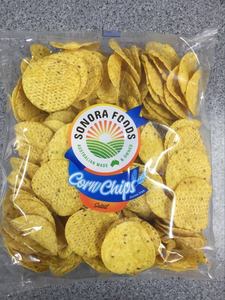 SALTED CORN CHIPS 500G