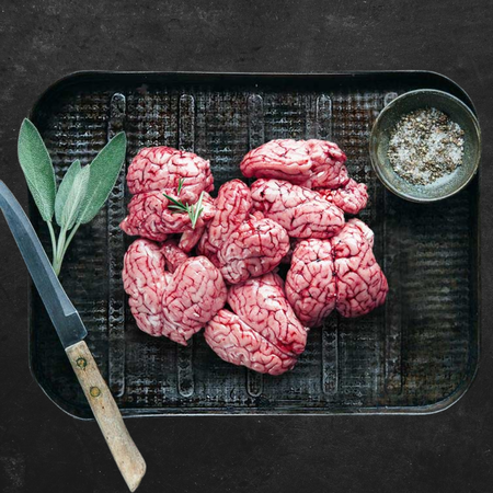LAMB BRAINS - FROZEN (500g)